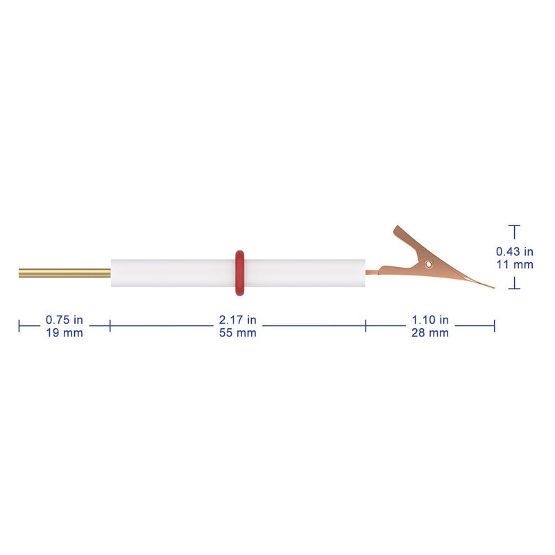 Labasics Multi-Purpose Electrode Holder, Copper Alligator Clamp Design, Compatible with Electrochemical Cells of 100 ml and Larger, Ideal for Laboratory Experiment - Image 2